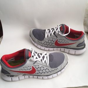 Nike Free Run athletic sneakers